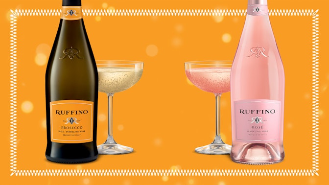 Ruffino Prosecco Rose Italian Sparkling Wine